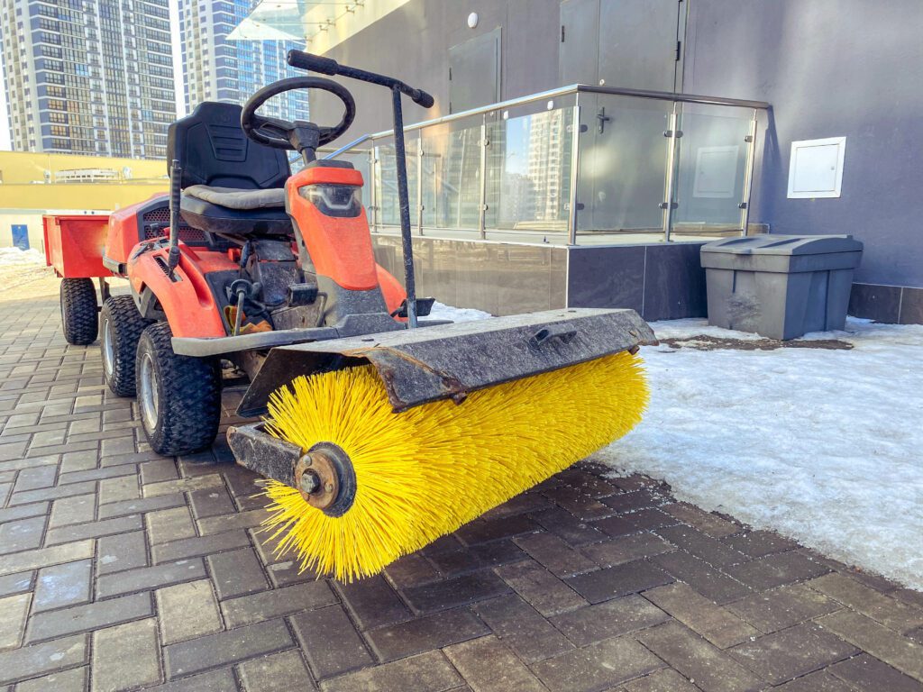 Lot Sweeping by LandSharx Maintenance Services